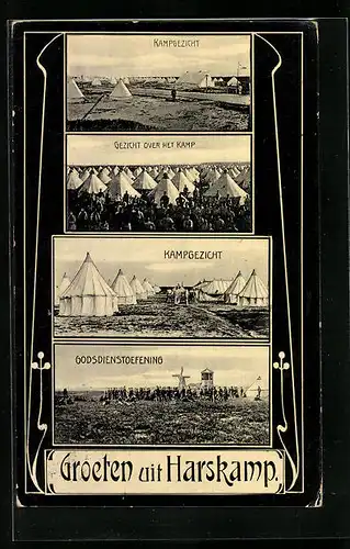 AK Harskamp, Kampgezicht, Gezicht over het Kamp
