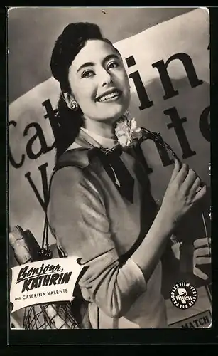 AK Musikerin Caterina Valente in Bonjour Kathrin