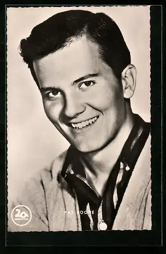 AK Musiker Pat Boone im Film Junges Glück im April