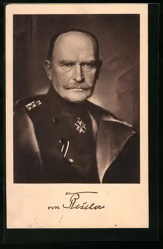 AK General der Infanterie von Beseler in Uniform mit Eisernem Kreuz