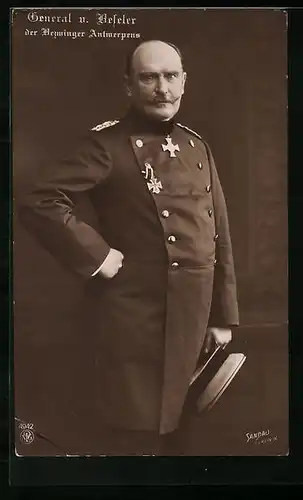 AK General von Beseler, der Bezwinger Antwerpens