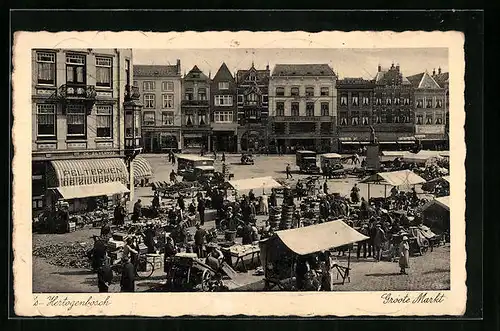 AK `s-Hertogenbosch, Groote Markt