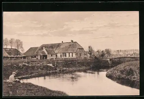 AK Ginneken, Landschap aan de Mark