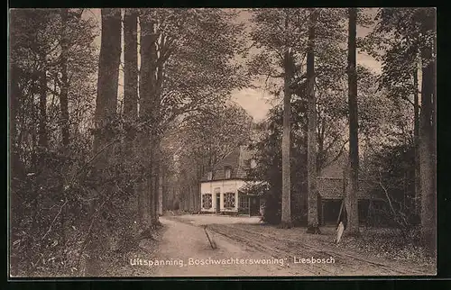 AK Liesbosch, Uitspanning Boschwachterswoning