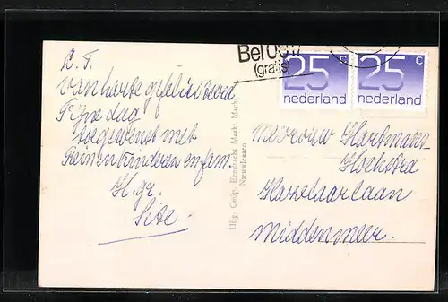 AK Nieuw Leusen, Pastorie N. H. Kerk