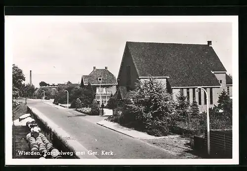 AK Wierden, Paralelweg met Ger. Kerk
