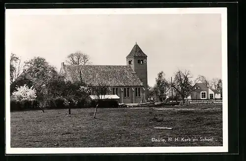 AK Daarle, N. H. Kerk en School