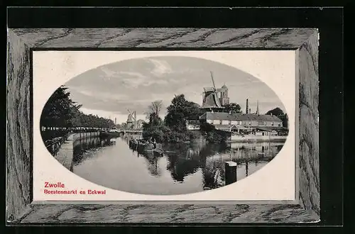 Präge-AK Zwolle, Beestenmarkt en Eekwal