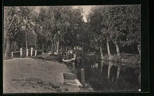 AK Giethoorn, Partie am Wasser