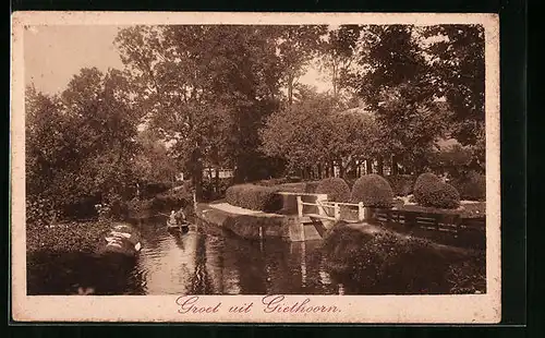 AK Giethoorn, Partie am Wasser