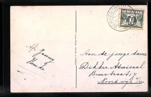 AK Bergentheim, Herv. Kerk en Pastorie