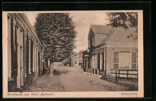 AK Hellendoorn, Hoofdstraat met Hotel Reimert
