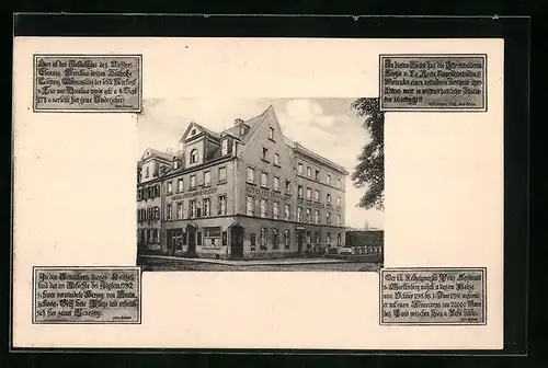 AK Coblenz-Ehrenbreitstein, Hotel zum Kurfürsten