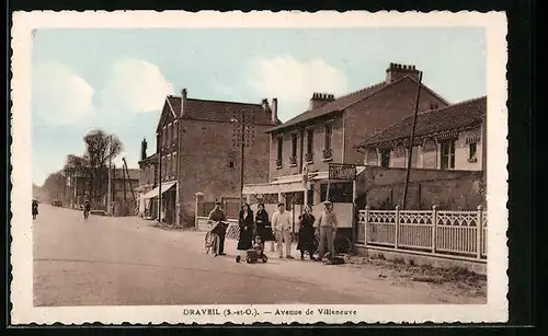 AK Draveil, Avenue de Villeneuve