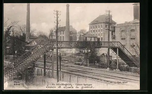AK Ris-Orangis, Usines Springer