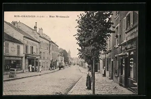 AK Ris-Orangis, Rue Nationale