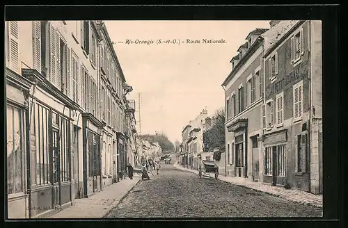 AK Ris-Orangis, Route Nationale