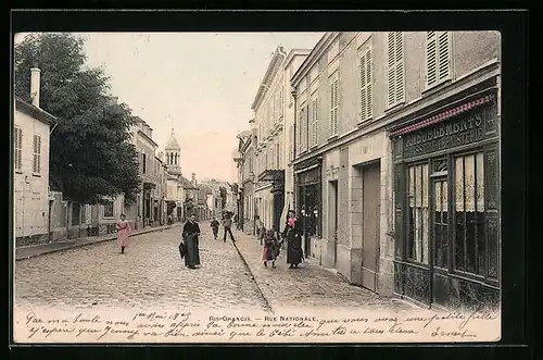AK Ris-Orangis, Rue Nationale