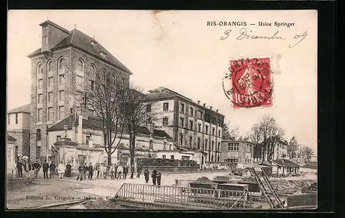 AK Ris-Orangis, Usine Springer