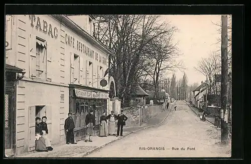 AK Ris-Orangis, Rue du Pont
