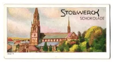 Sammelbild Stollwerck Schokolade, Der deutsche Rhein, Bild Nr. 9, Konstanz