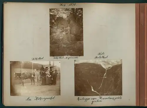 Fotoalbum mit 143 Fotografien, Ansicht Berlin, Wäschefabrik H. Sternberg, Meyerbeerstrasse 2 /4, Werksansicht, Tandem