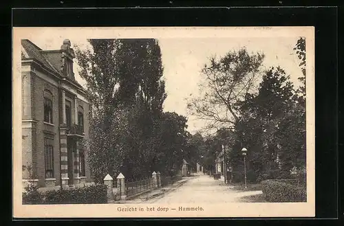 AK Hummelo, Gezicht in het dorp