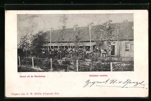 AK Harskamp, Soldaten cantine