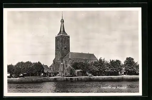 AK Hasselt, Blick zur Kirche