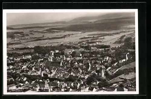 AK Kaufbeuren, Fliegeraufnahme Totalansicht