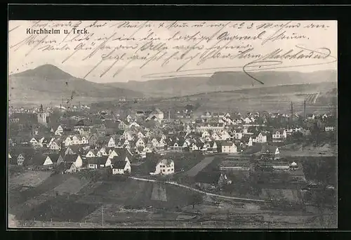 AK Kirchheim u. Teck, Gesamtansicht