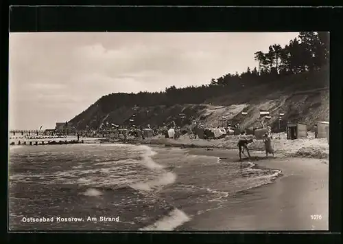 AK Koserow, Am Strand der Ostsee