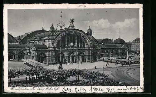 AK Frankfurt a. M., Hauptbahnhof