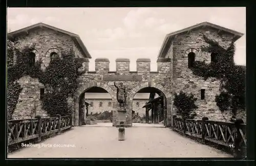 AK Saalburg, Porta decumana