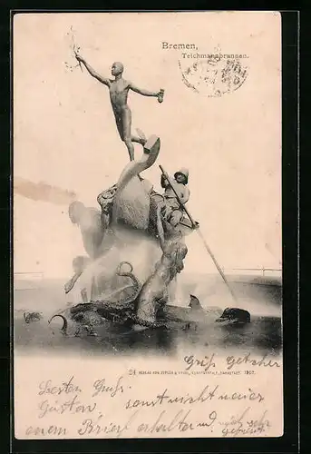 AK Bremen, Teichmannbrunnen