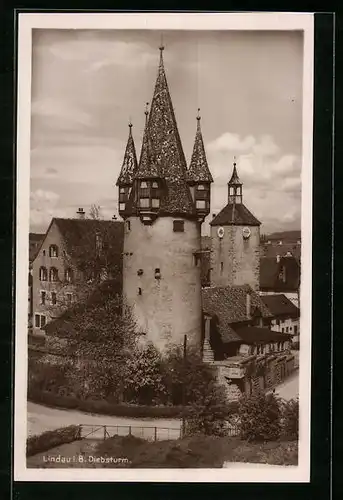 AK Lindau i. B., Diebsturm in der Gesamtansicht