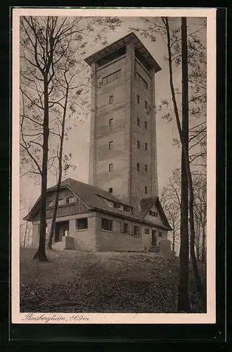 AK Reutlingen, Gesamtansicht vom Rossbergturm