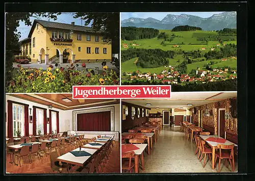 AK Weiler /Allgäu, Jugenherberge Weiler der Familie Kargl in der Kolpingstrasse 12