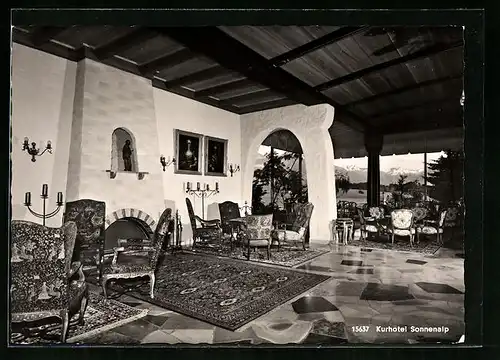 AK Sonthofen /Allgäu, Kur- und Sporthotel Sonnenalp, Innenansicht
