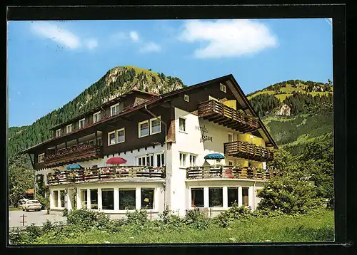 AK Bad Oberdorf /Allgäu, Hotel Bären derFamilie Wegscheider-Herz