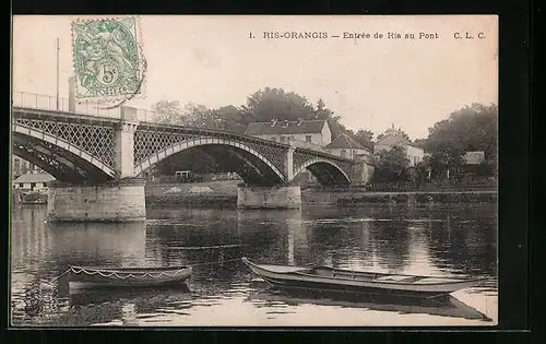 AK Ris-Orangis, Entree de Ris au Pont