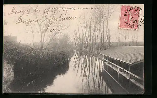 AK Morigny, Le Lavoir et la Juine