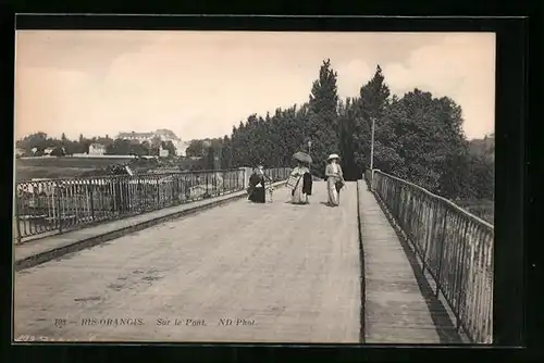 AK Ris-Orangis, Sur le Pont