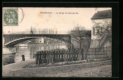 AK Ris-Orangis, La Berge et Pont de Ris