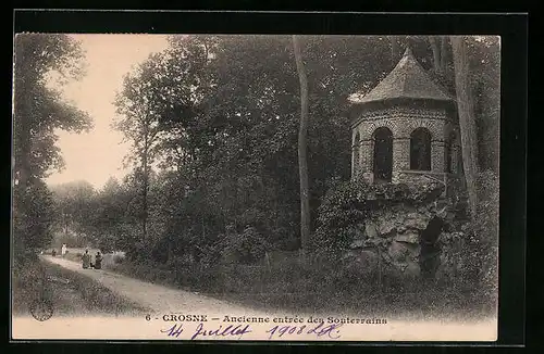 AK Crosne, Ancienne entree des Souterrains