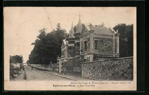 AK Épinay-sur-Orge, Les Tourelles