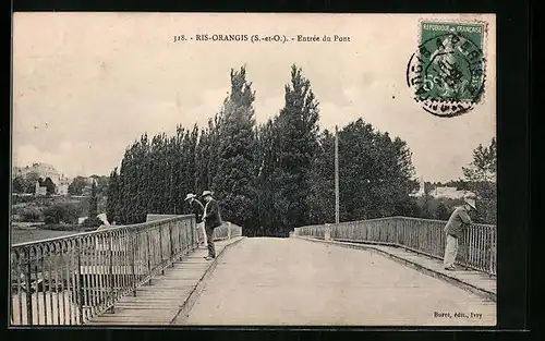 AK Ris-Orangis, Entree du Pont