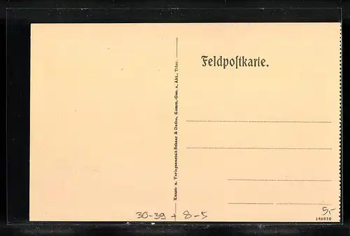 AK Unsere Feldgrauen beim Bader