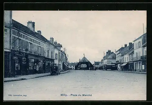 AK Milly, Place du Marché