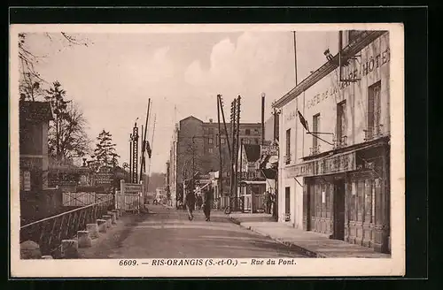 AK Ris-Orangis, Rue du Pont